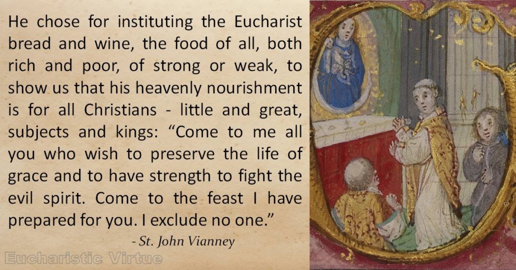 Eucharist Quotes