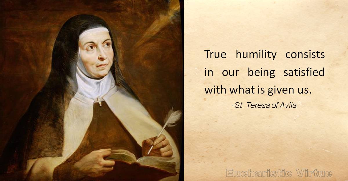 St. Teresa of Avila Archives - Eucharistic Virtue