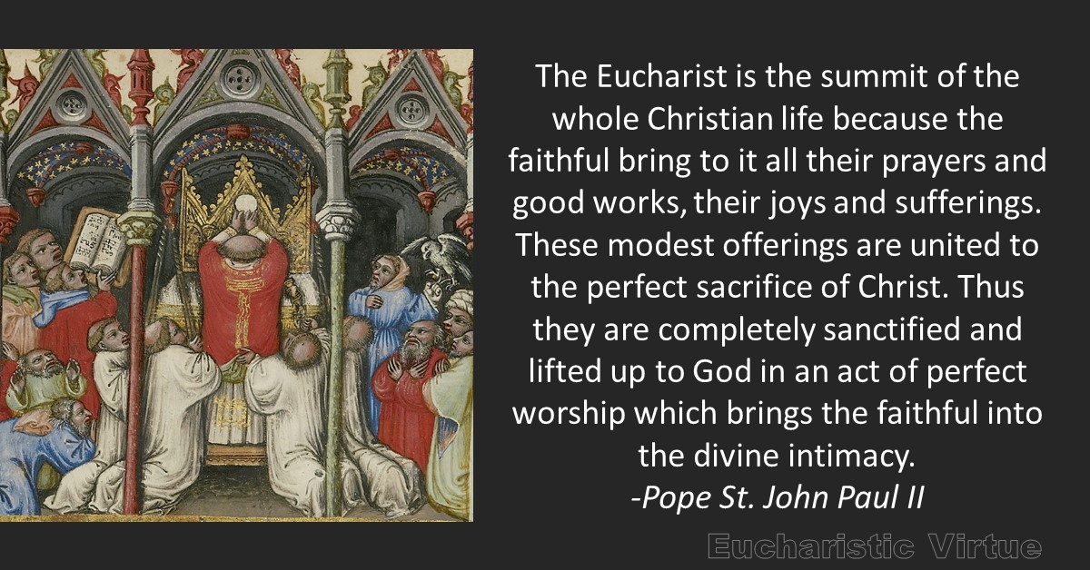 Eucharist Quote